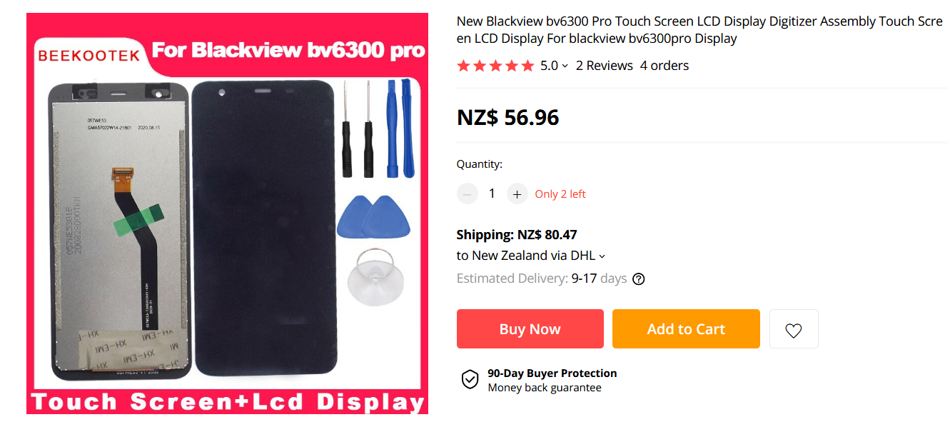 Screenshot_2021-02-08 NZ$56 96 New Blackview bv6300 Pro Touch Screen LCD Display Digitizer Assembly Touch Screen LCD Displa[…](1)